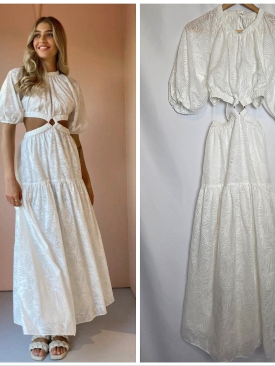 Significant Other Dresses & Skirts - Significant Other White Skyler Cutout Dress